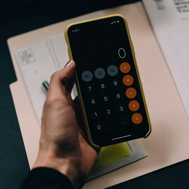 Calculadora e contas